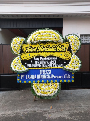 Papan Bunga Duka di Patrasana