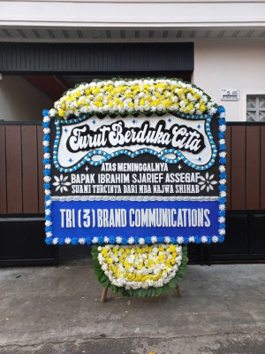Papan Bunga Duka di Patrasana
